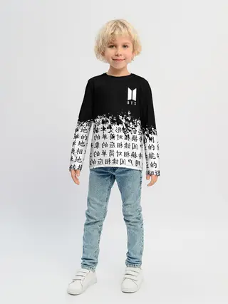 Детский лонгслив / BTS