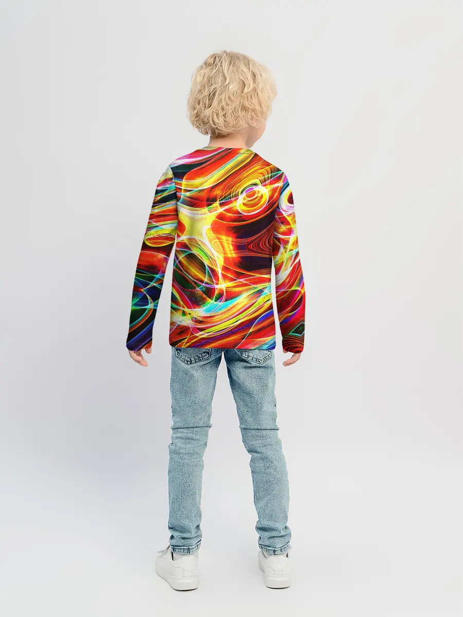 Детский лонгслив / Юрий Гагарин | Всплеск Цветов