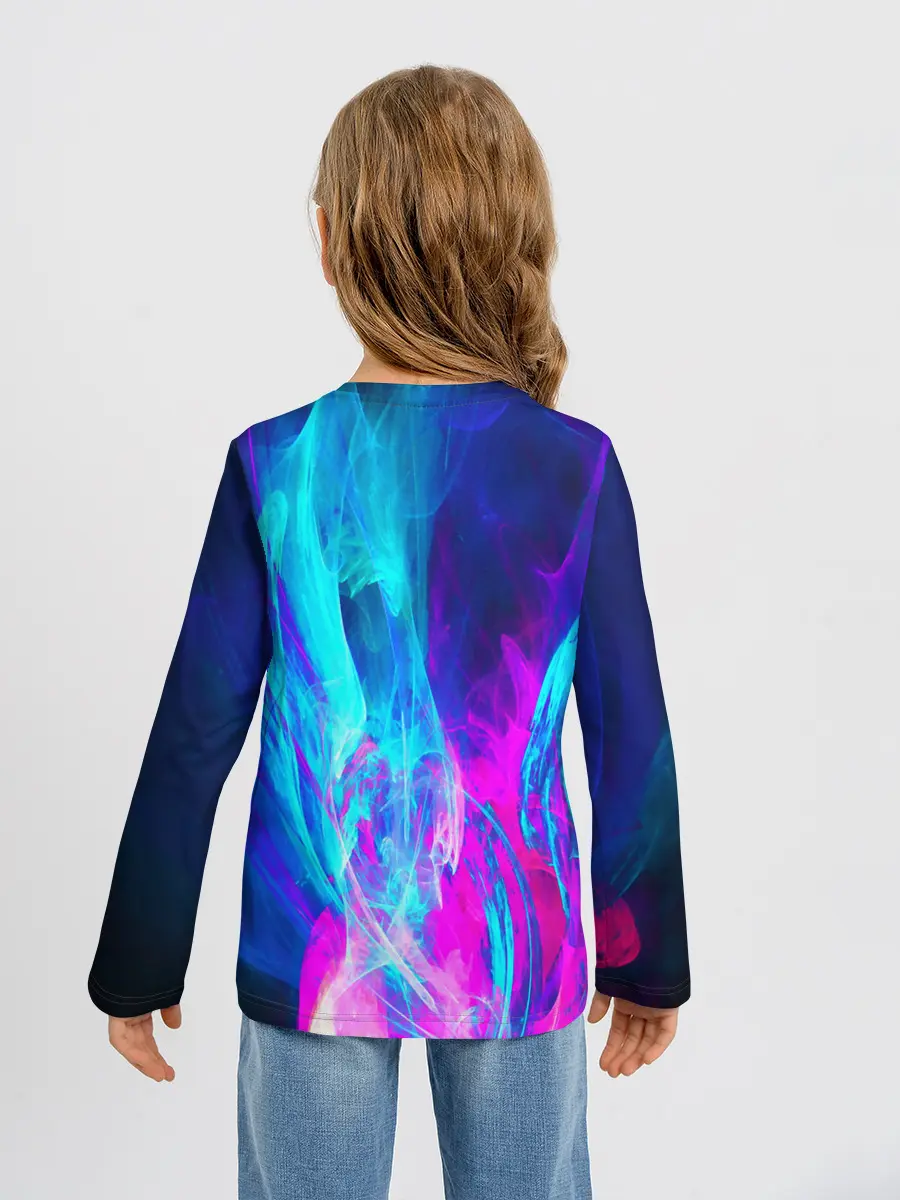 Детский лонгслив / НЕОНОВЫЕ КРАСКИ