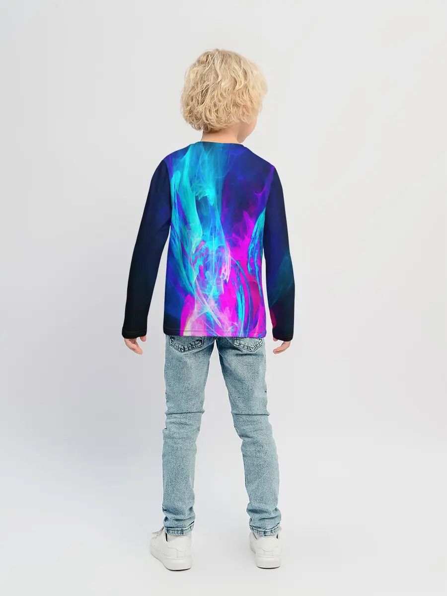 Детский лонгслив / НЕОНОВЫЕ КРАСКИ