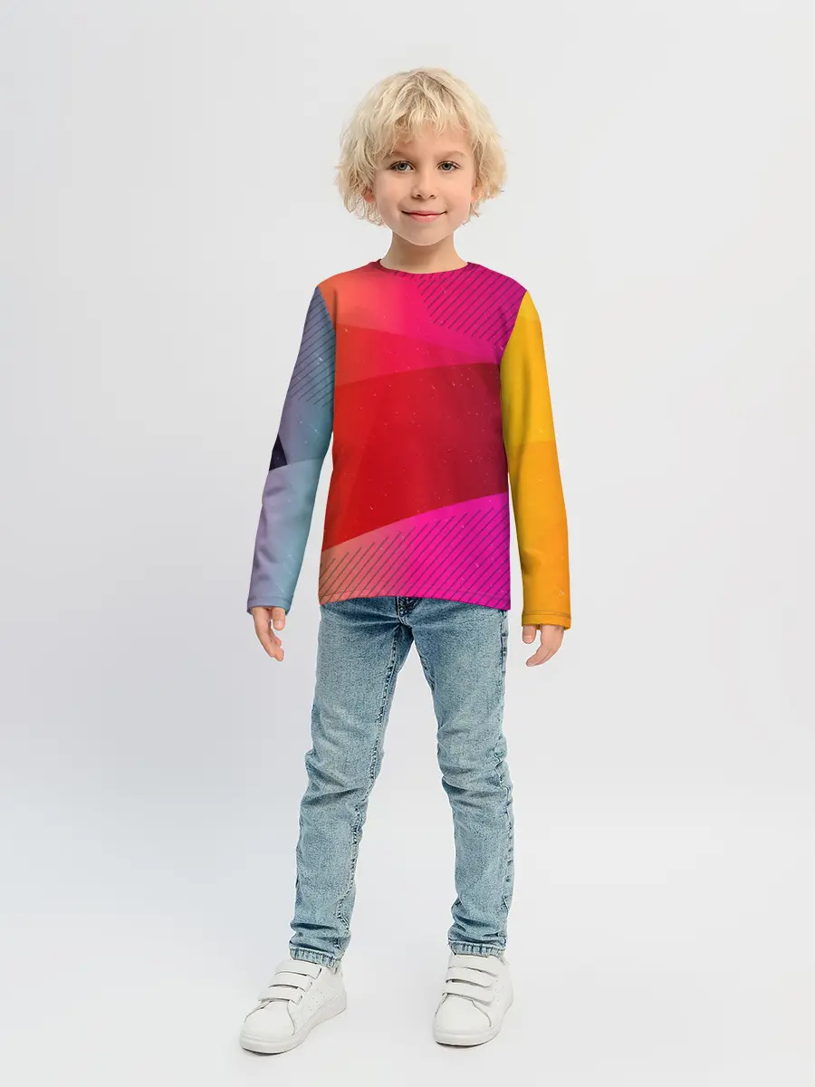 Детский лонгслив / ABSTRACT