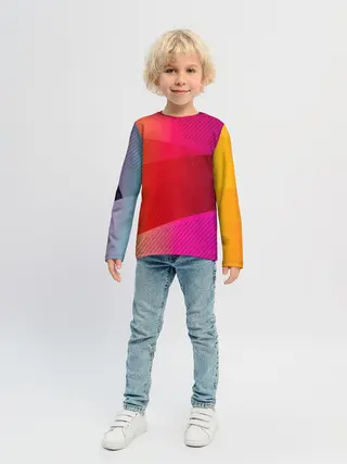Детский лонгслив / ABSTRACT