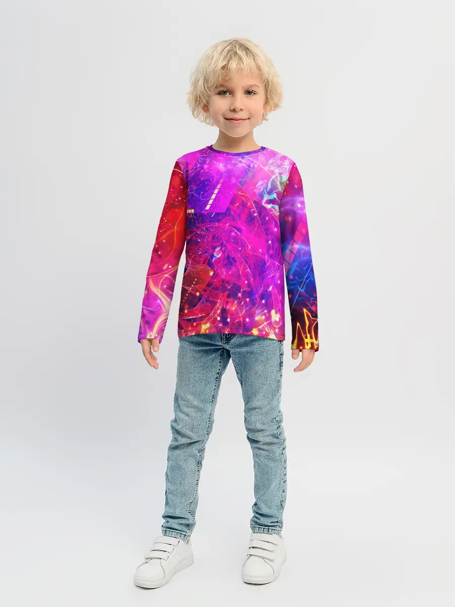 Детский лонгслив / ABSTRACT