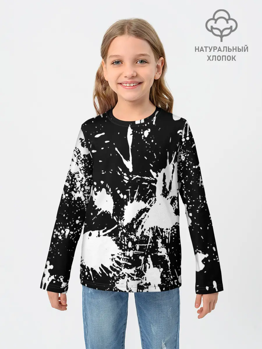Детский лонгслив / ABSTRACT
