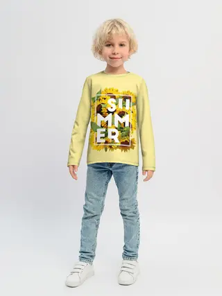 Детский лонгслив / Лето