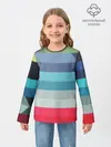 Детский лонгслив / ТЕКСТУРА ЛИНИИ