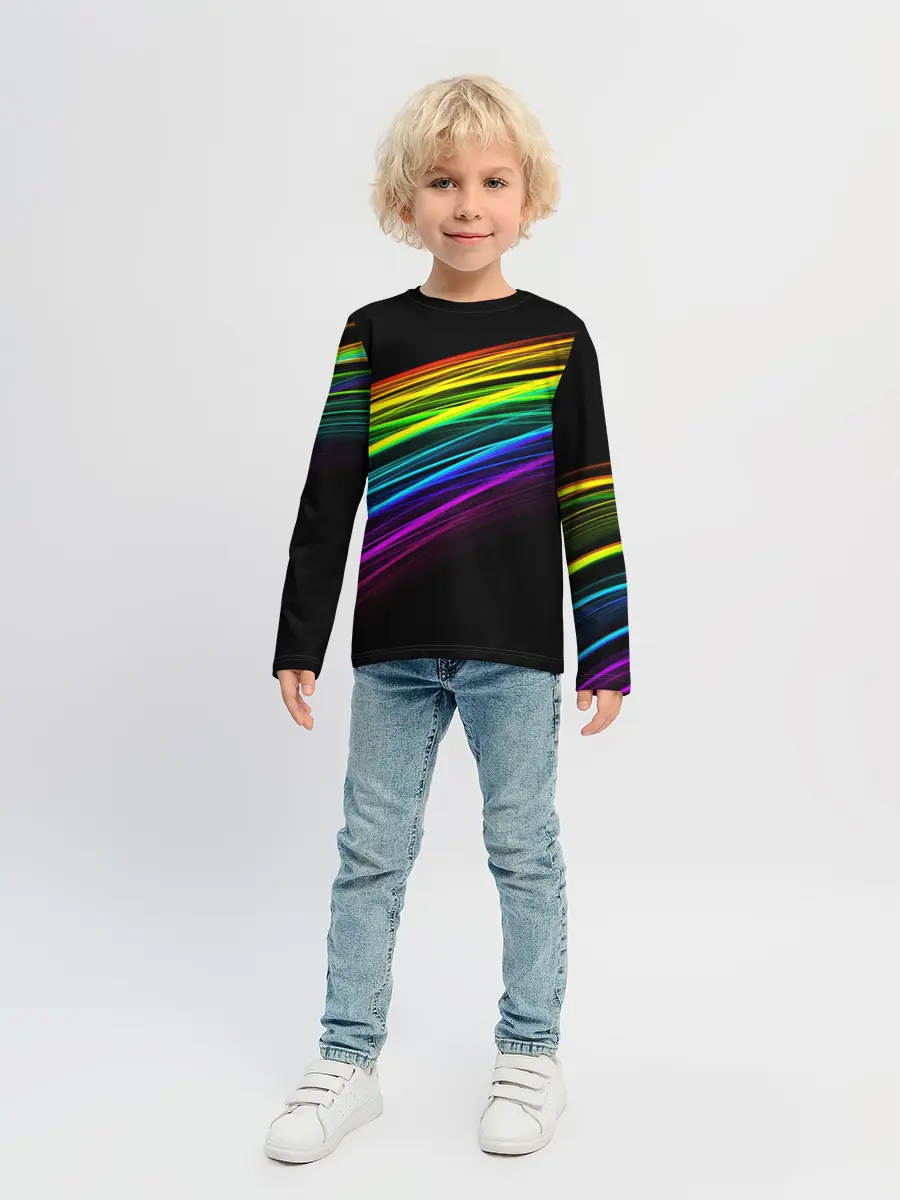 Детский лонгслив / АБСТРАКЦИЯ