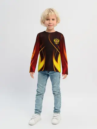 Детский лонгслив / Russian style | Русский стиль