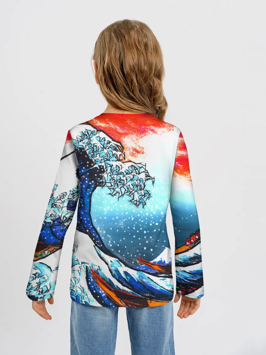 Детский лонгслив / Ghost of Tsushima.