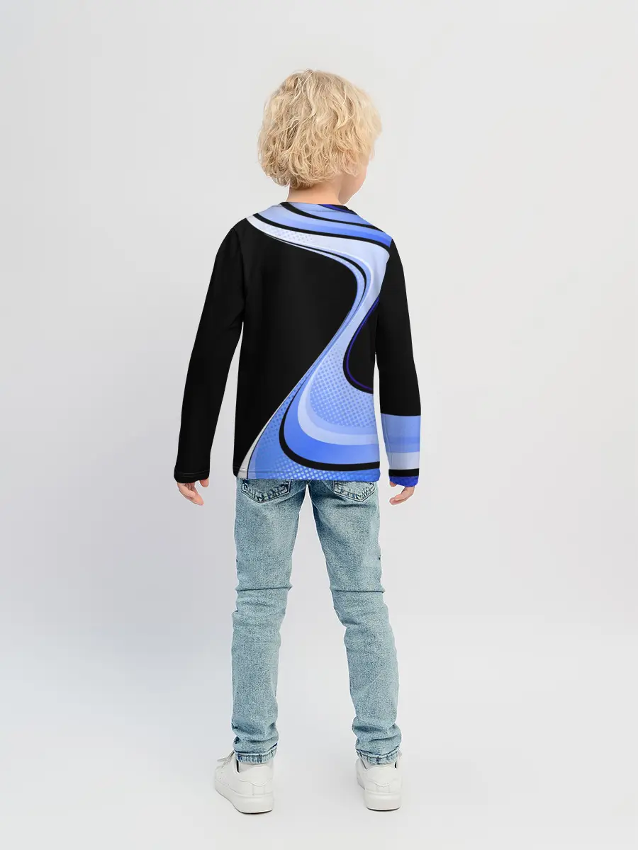 Детский лонгслив / Волейбол | Россия