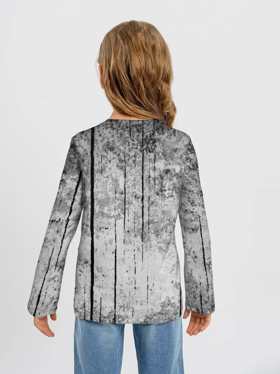 Детский лонгслив / Грустная Панда