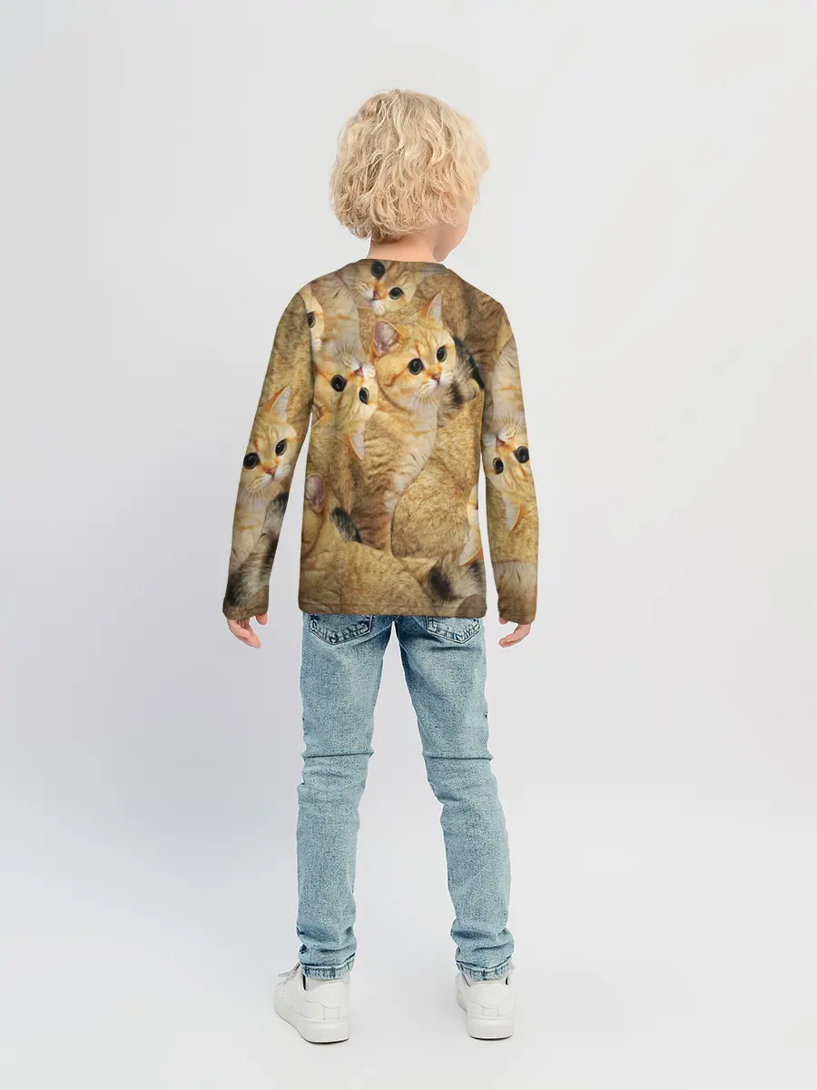 Детский лонгслив / КОТЯТУШКИ