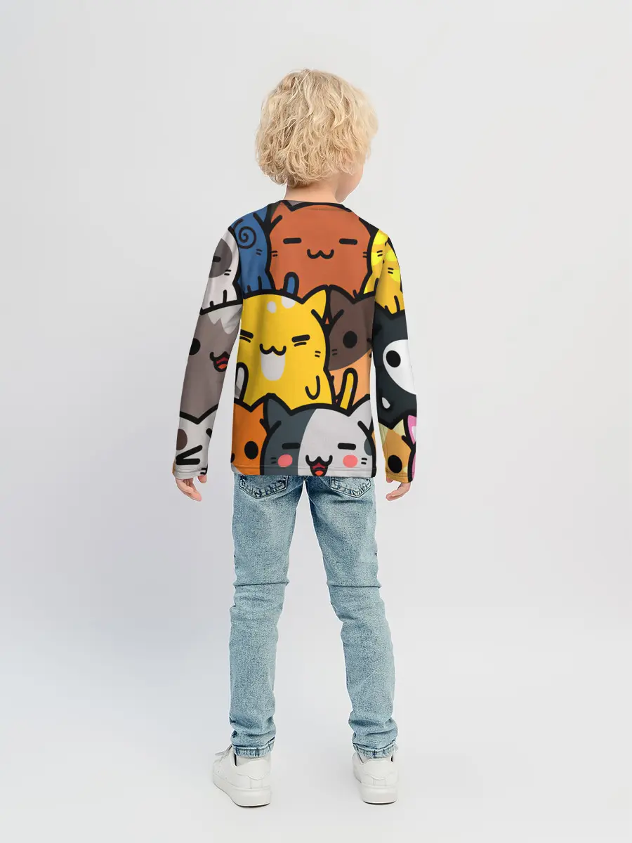 Детский лонгслив / КОТЕЙКИ