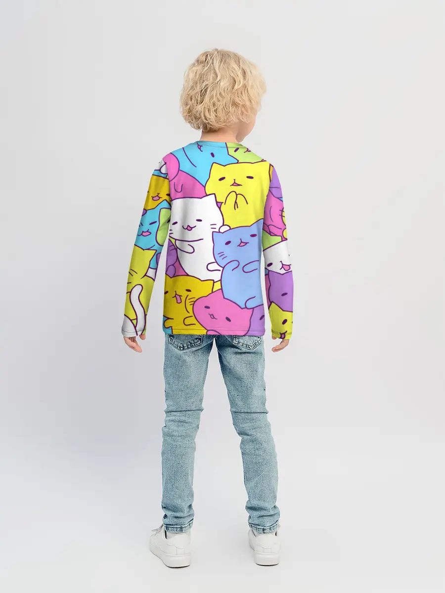 Детский лонгслив / МИЛЫЕ КОТЯТКИ