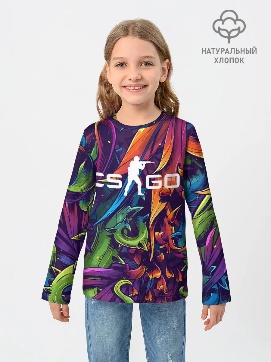 Детский лонгслив / CS GO