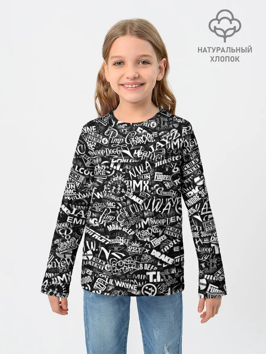Детский лонгслив / Top Hip Hop