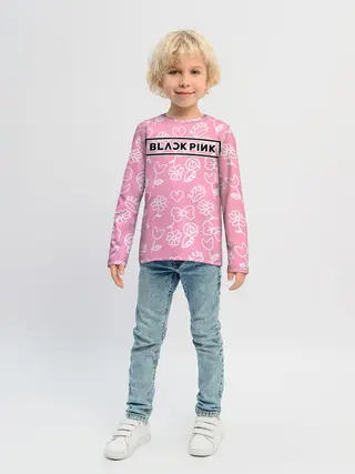 Детский лонгслив / BlackPink