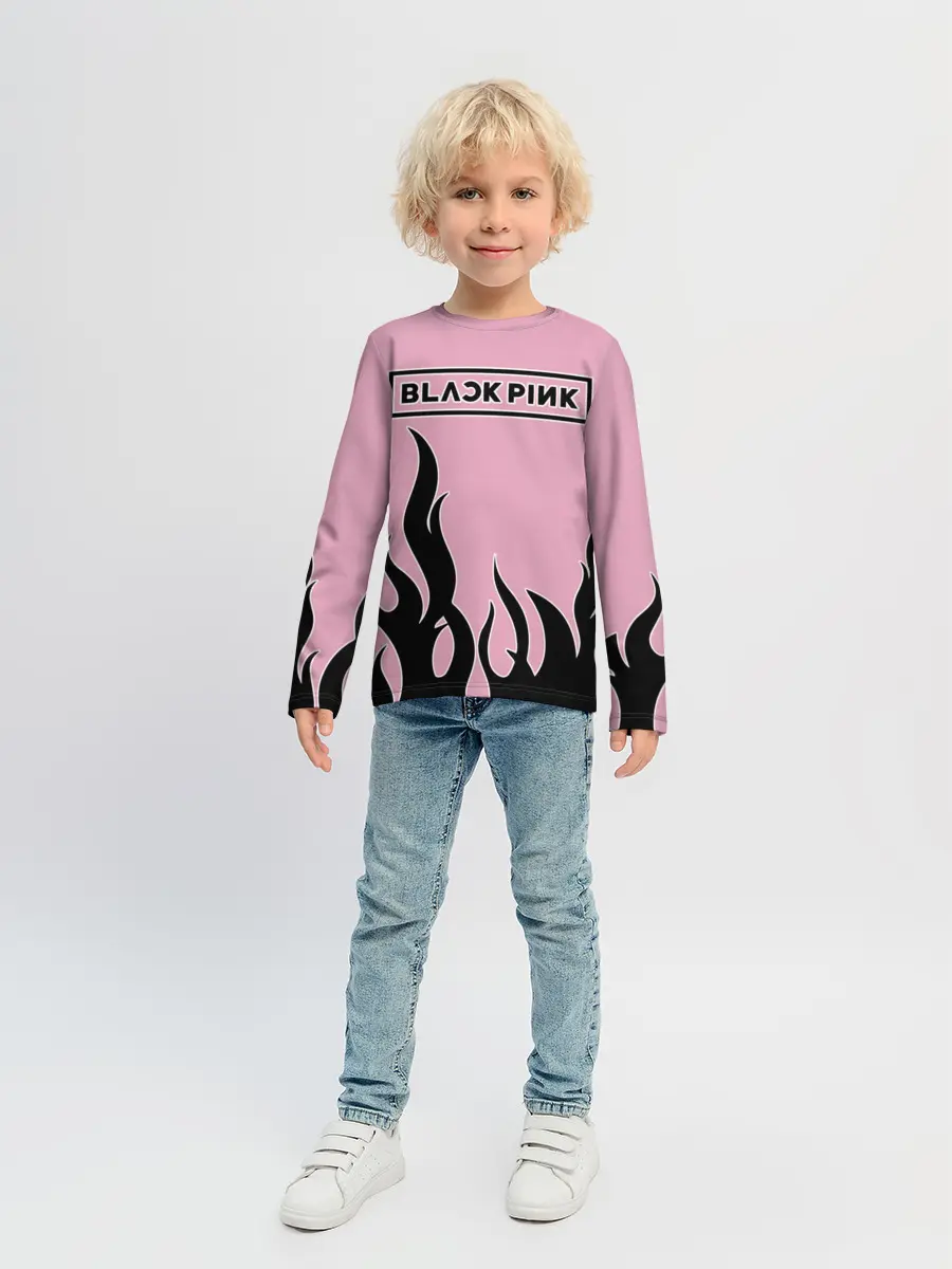 Детский лонгслив / BlackPink