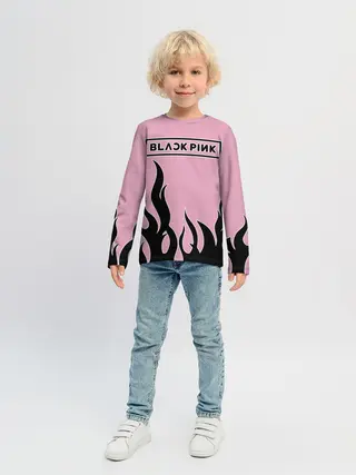 Детский лонгслив / BlackPink