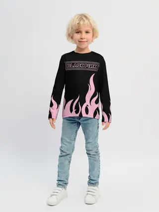 Детский лонгслив / BlackPink