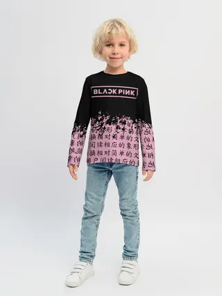 Детский лонгслив / BlackPink