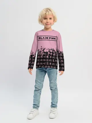Детский лонгслив / BlackPink