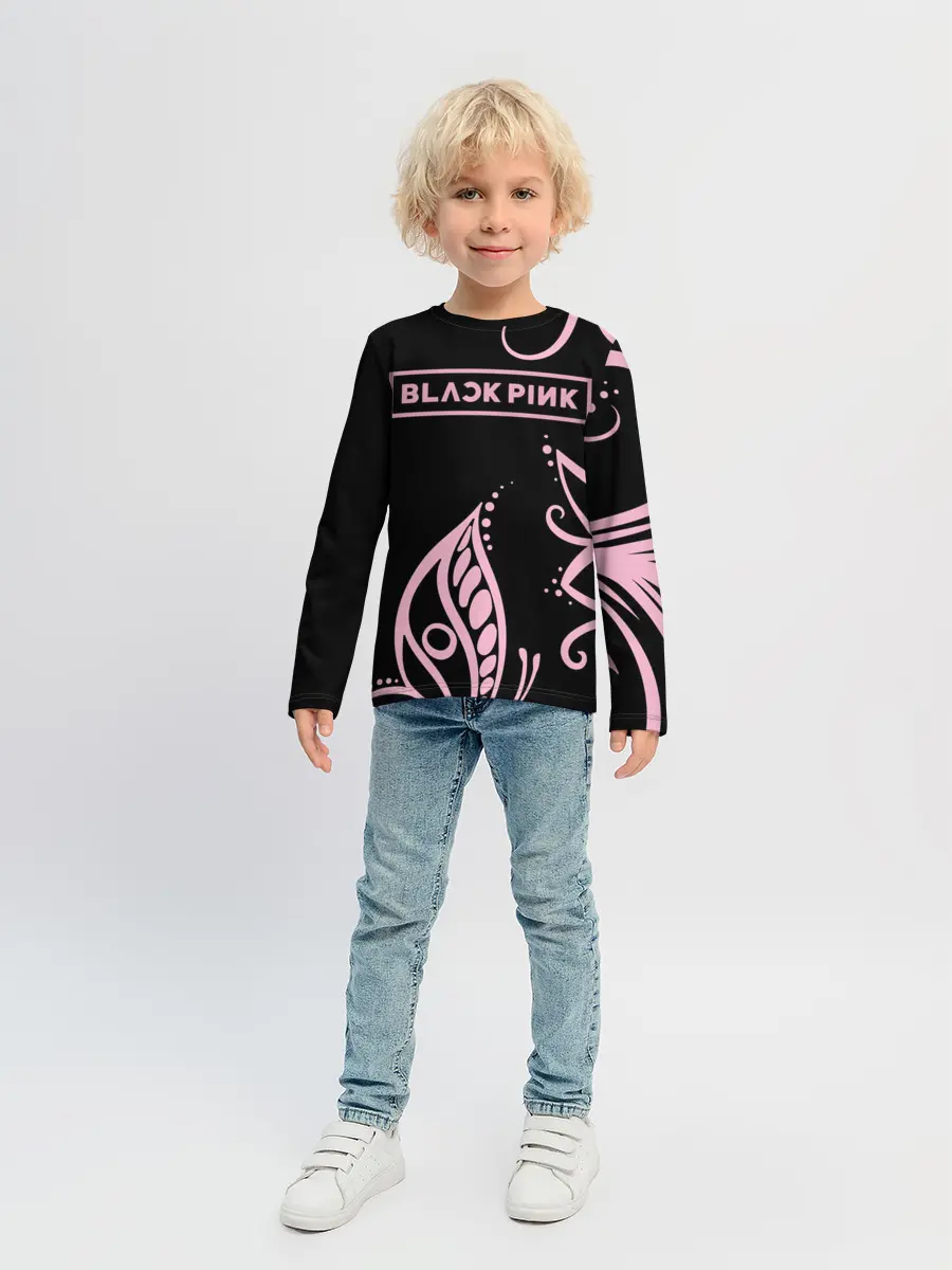 Детский лонгслив / BlackPink