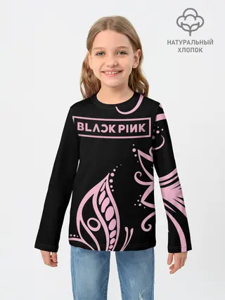 Детский лонгслив / BlackPink
