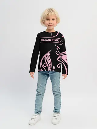 Детский лонгслив / BlackPink