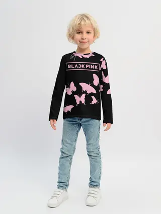 Детский лонгслив / BlackPink