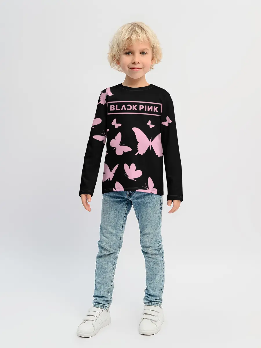 Детский лонгслив / BlackPink