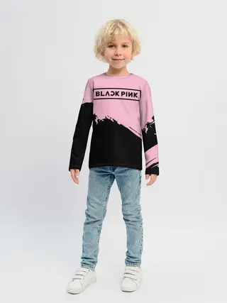 Детский лонгслив / BlackPink