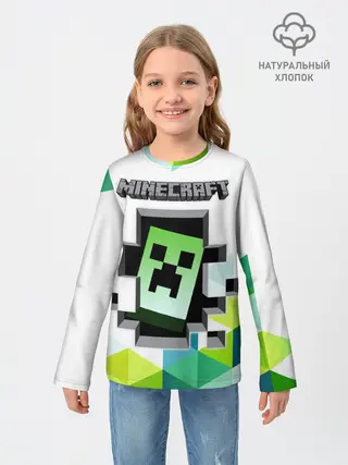 Детский лонгслив / Minecraft