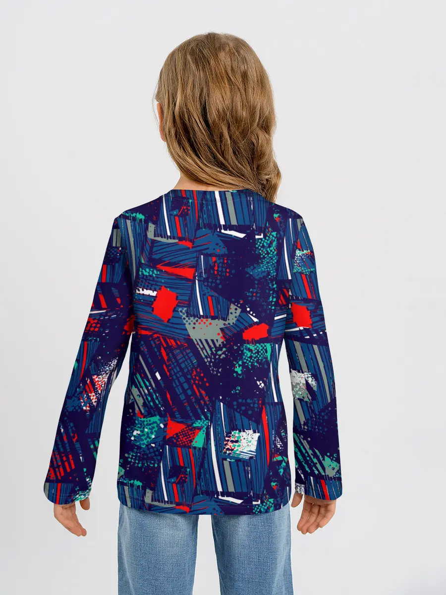 Детский лонгслив / Спортивный стиль