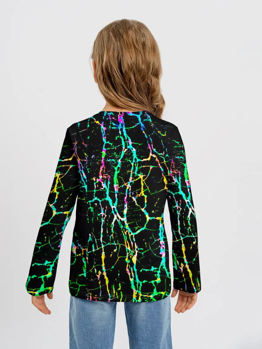 Детский лонгслив / Текстура