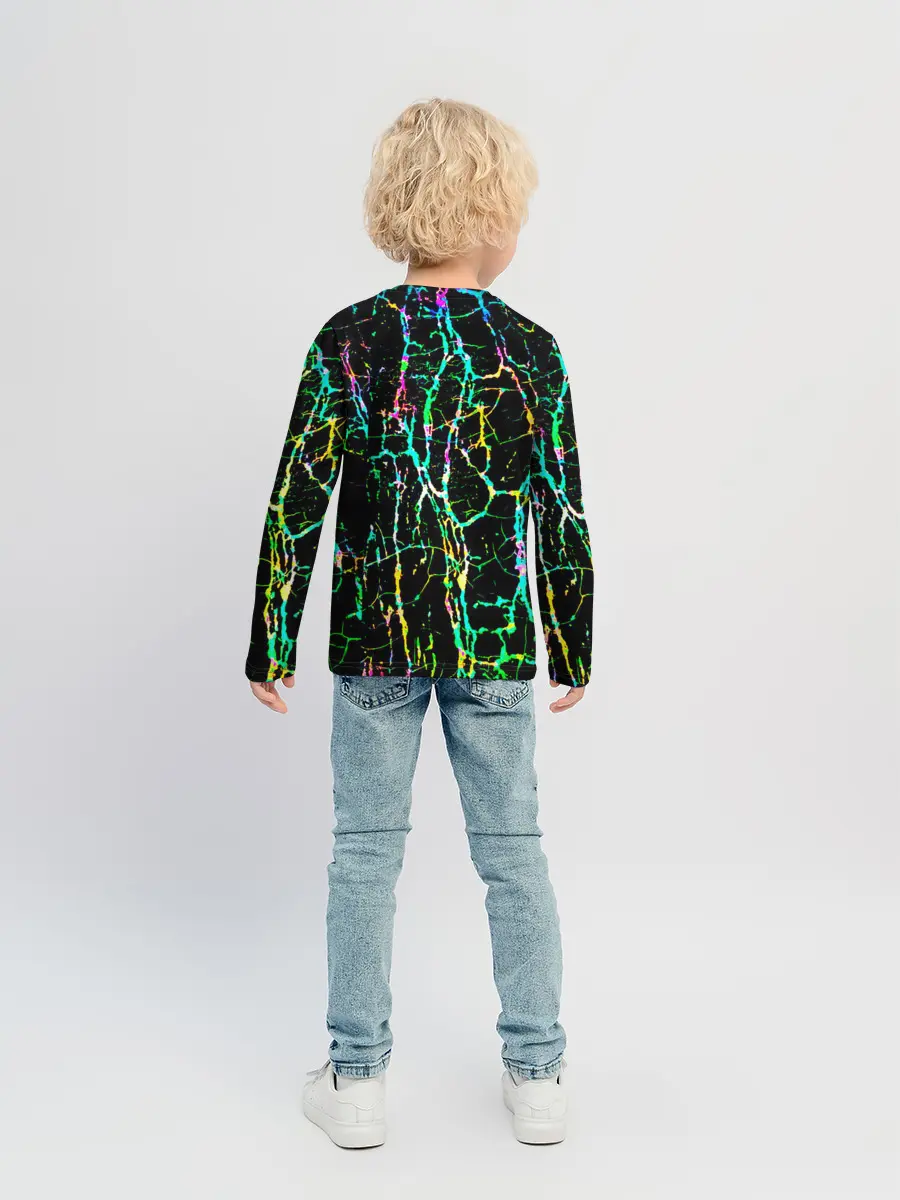 Детский лонгслив / Текстура