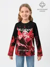 Детский лонгслив / VALORANT SOVA