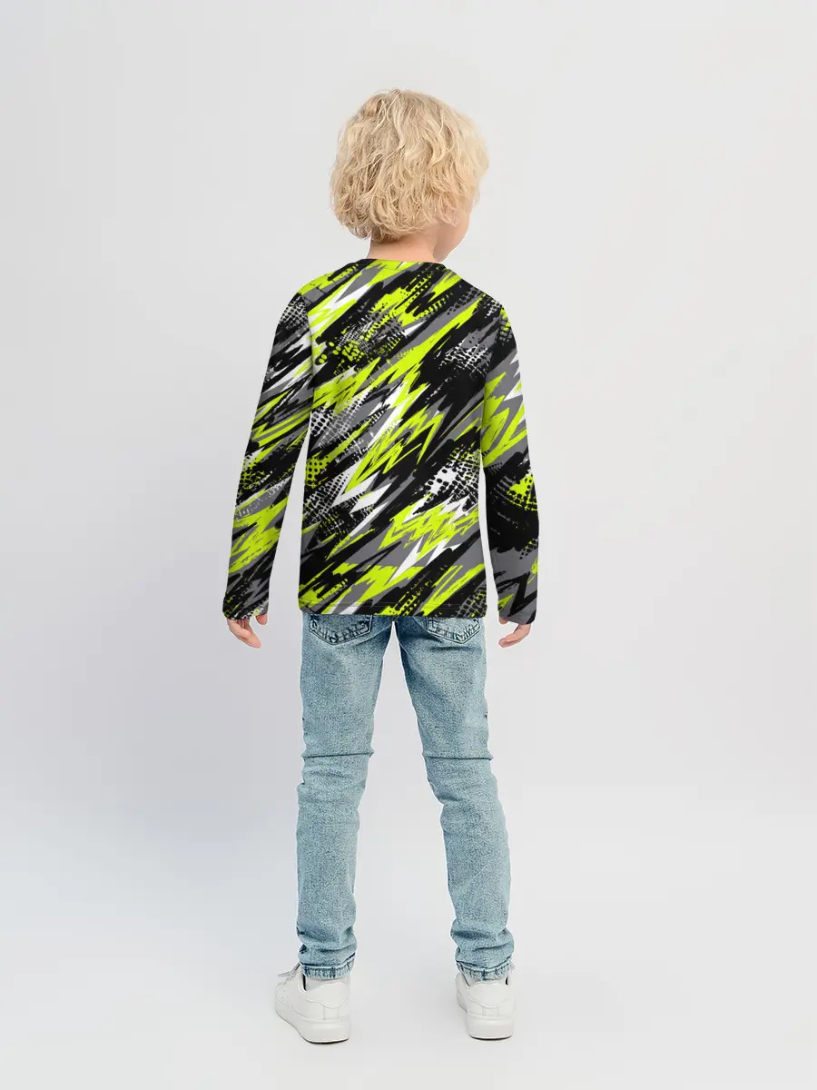 Детский лонгслив / Спортивный стиль