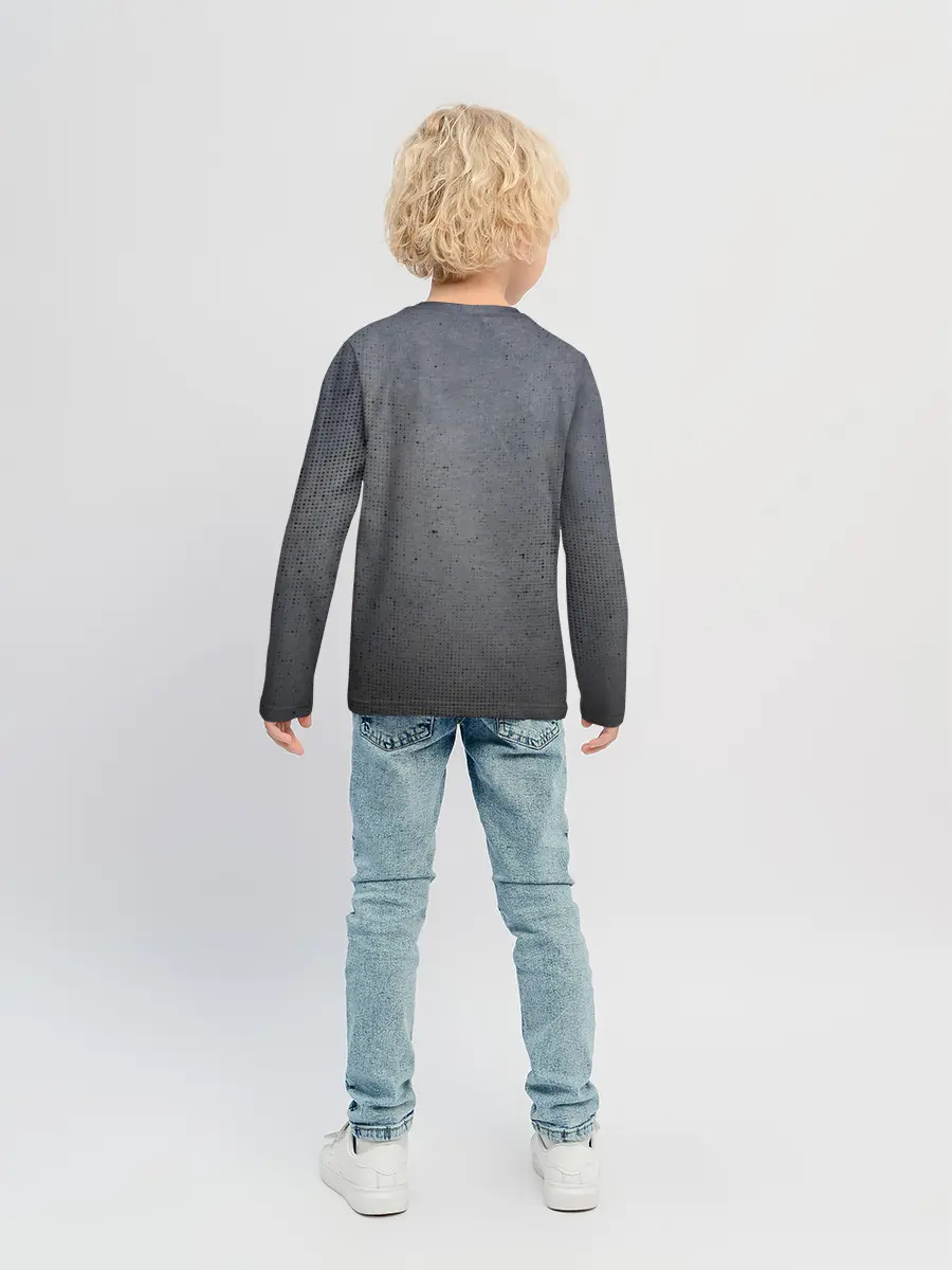 Детский лонгслив / Cat Sonic