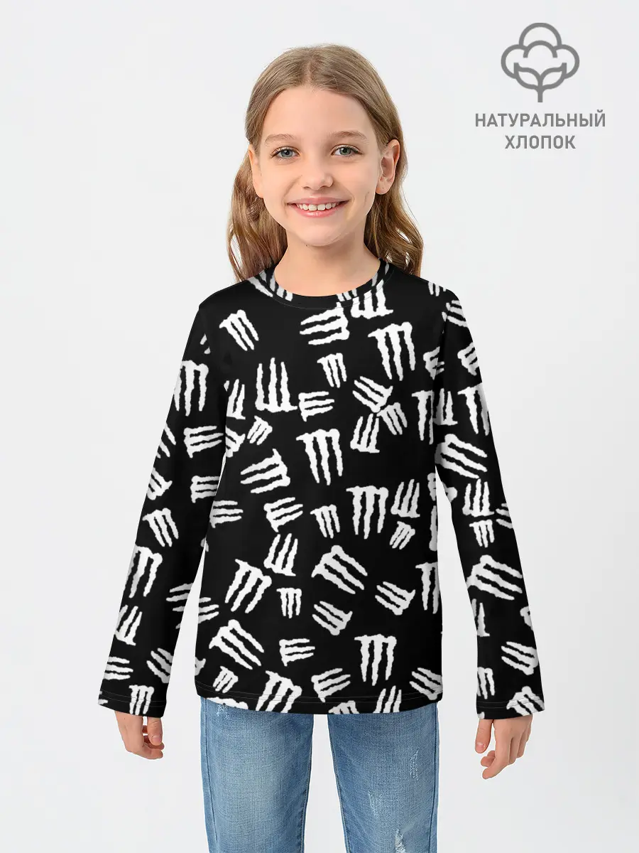 Детский лонгслив / MONSTER ENERGY