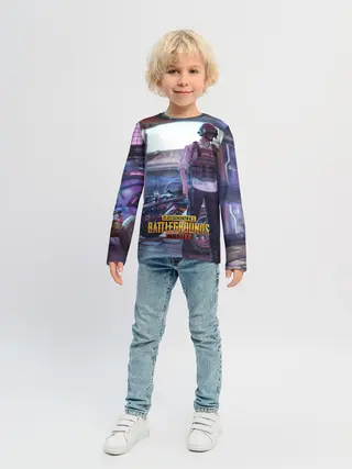 Детский лонгслив / Pubg