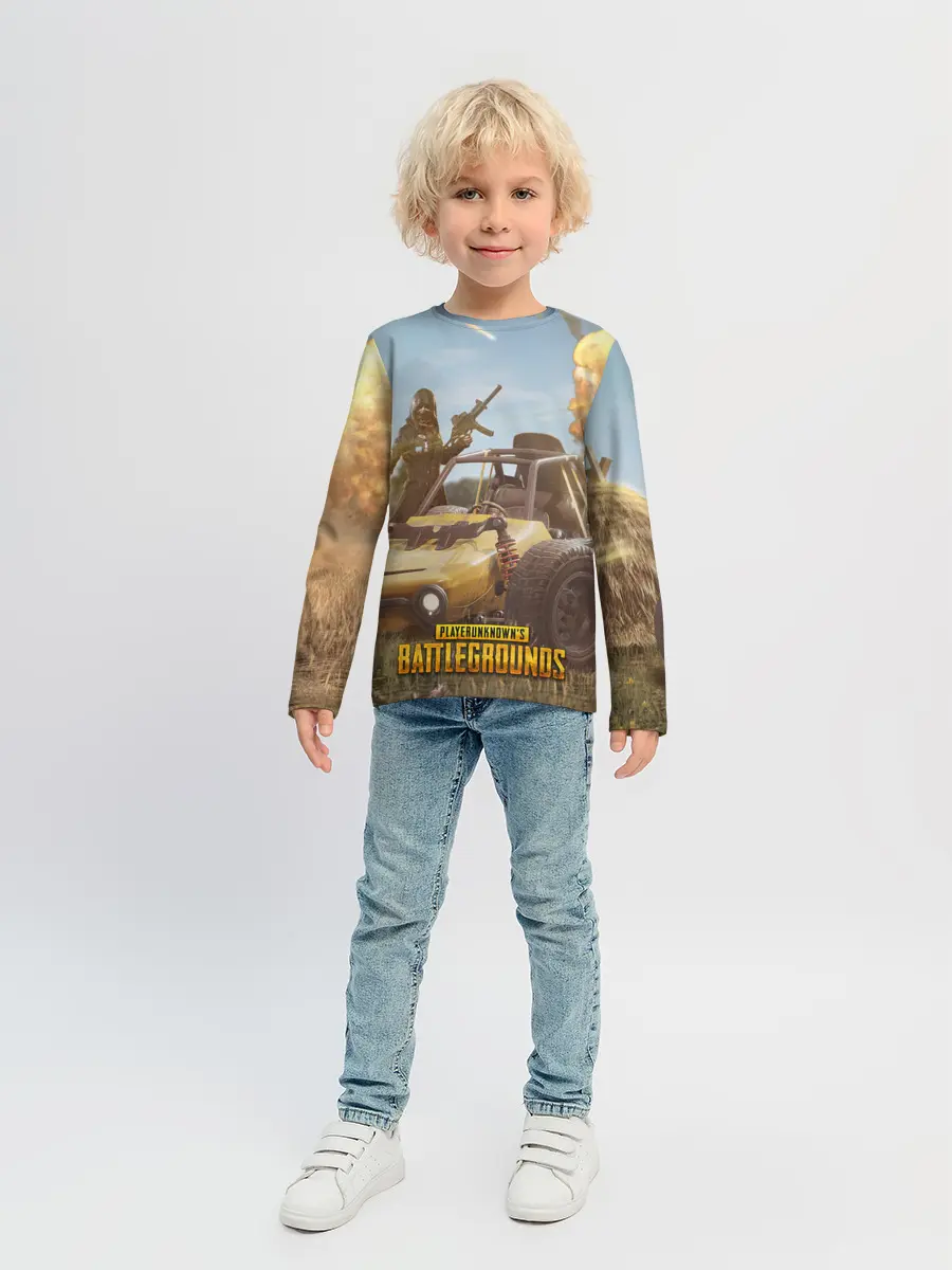 Детский лонгслив / Pubg Mobile