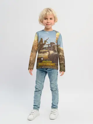 Детский лонгслив / Pubg Mobile