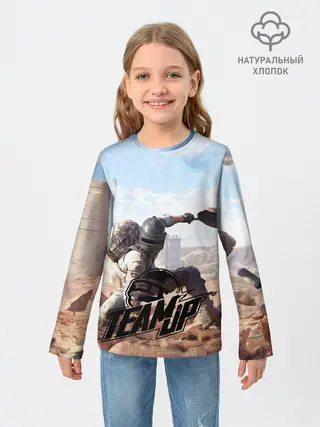 Детский лонгслив / PUBG