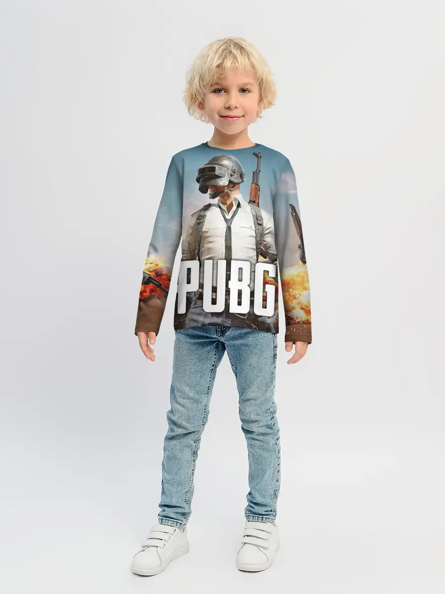 Детский лонгслив / PUBG