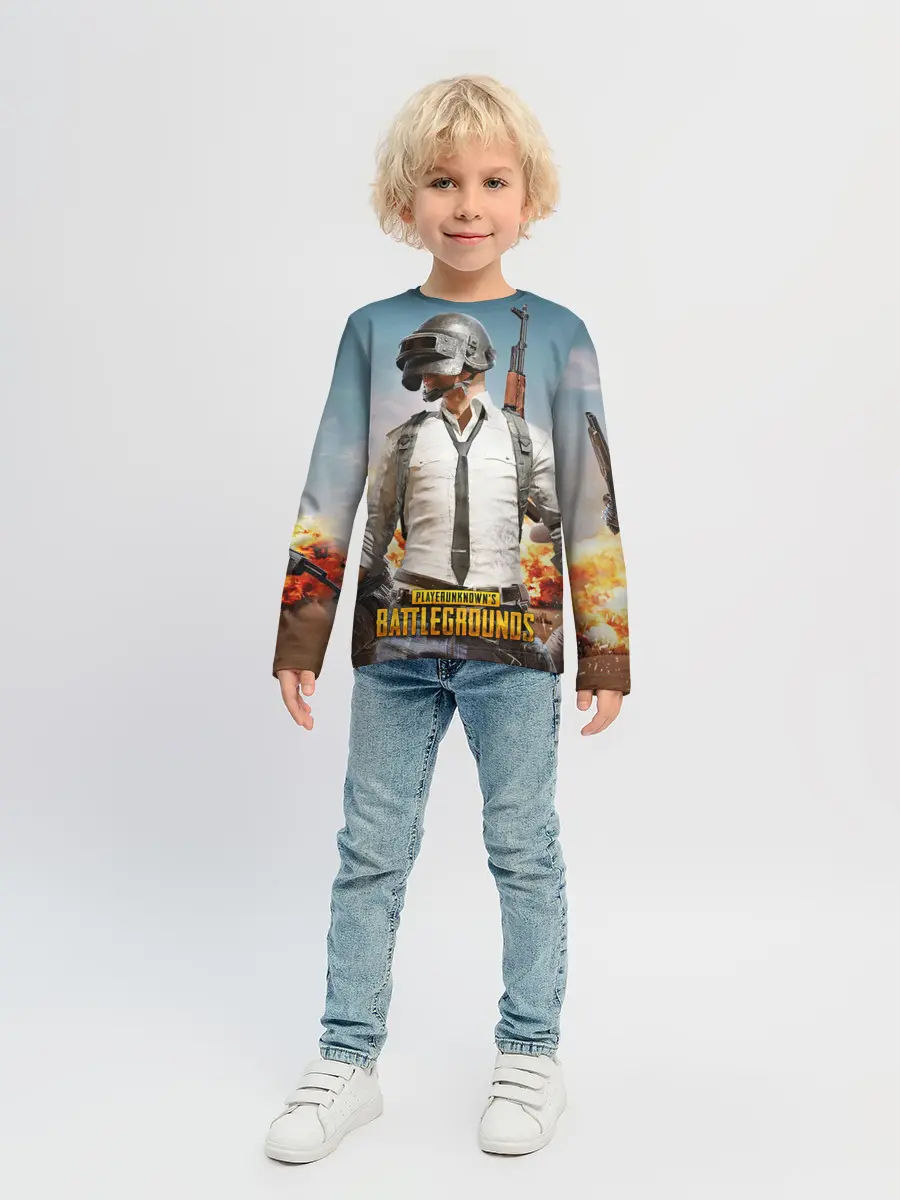 Детский лонгслив / PUBG