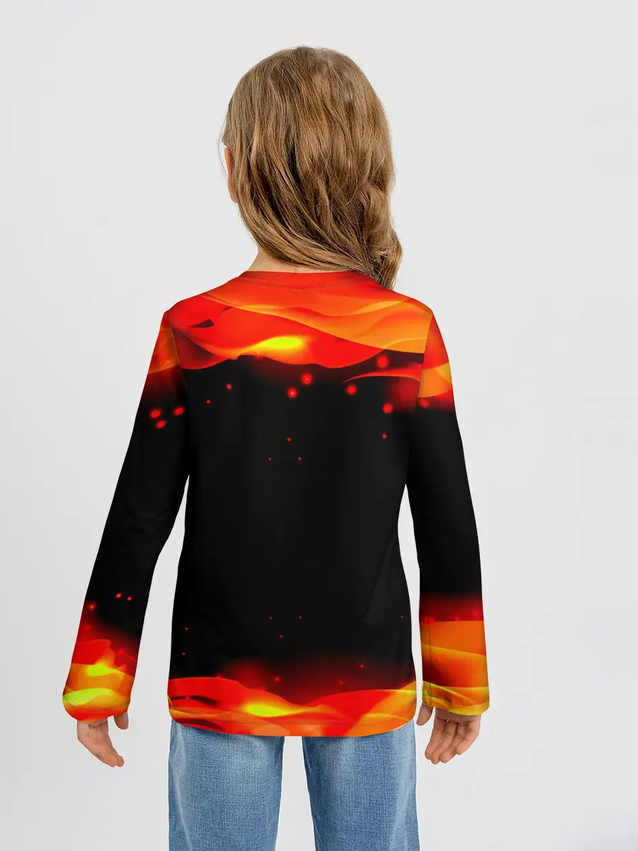 Детский лонгслив / Майнкрафт Подземелья