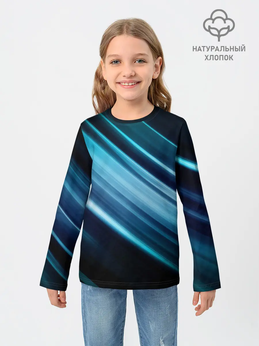 Детский лонгслив / GEOMETRY STRIPES