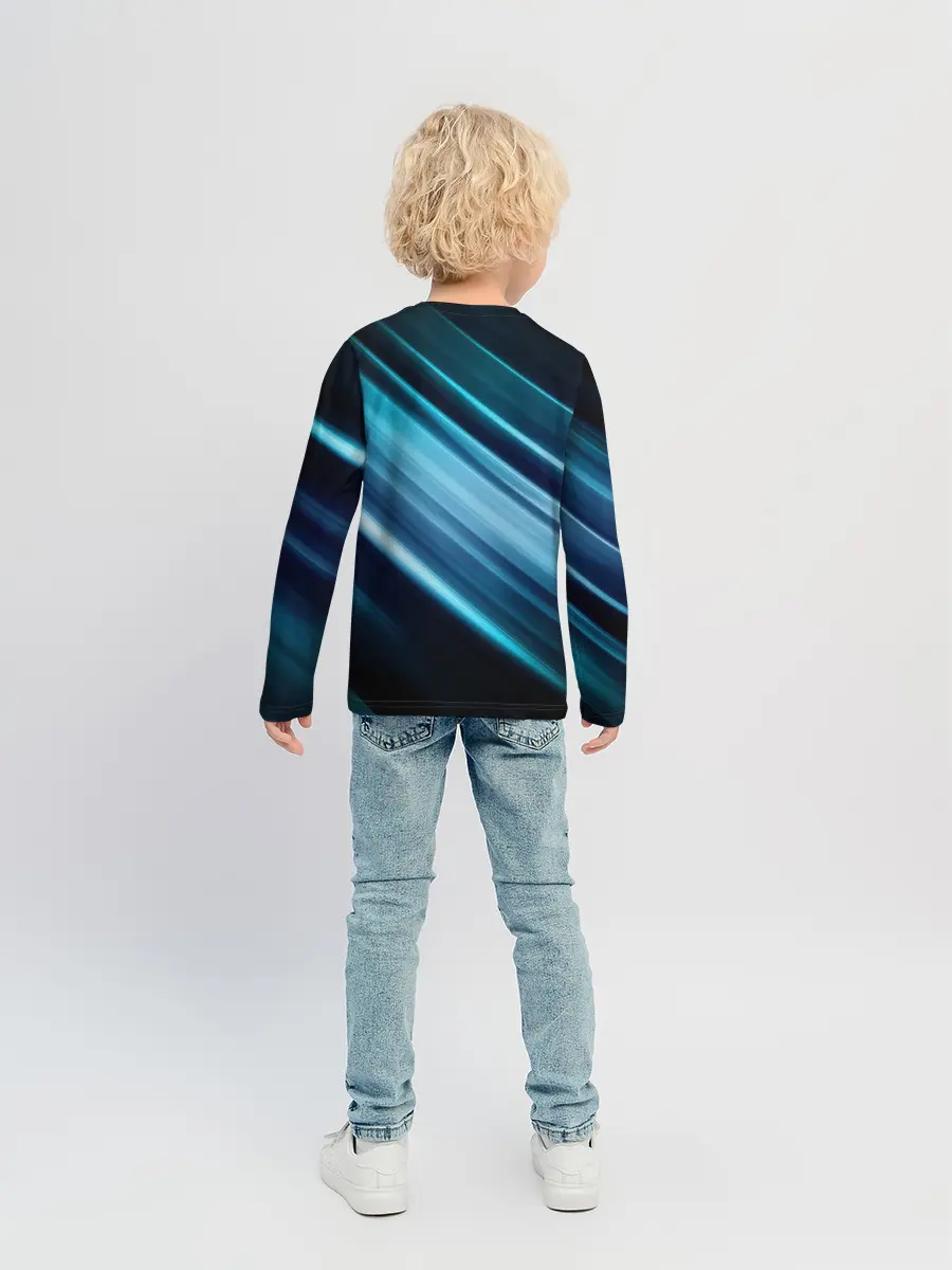 Детский лонгслив / GEOMETRY STRIPES