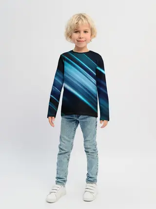 Детский лонгслив / GEOMETRY STRIPES
